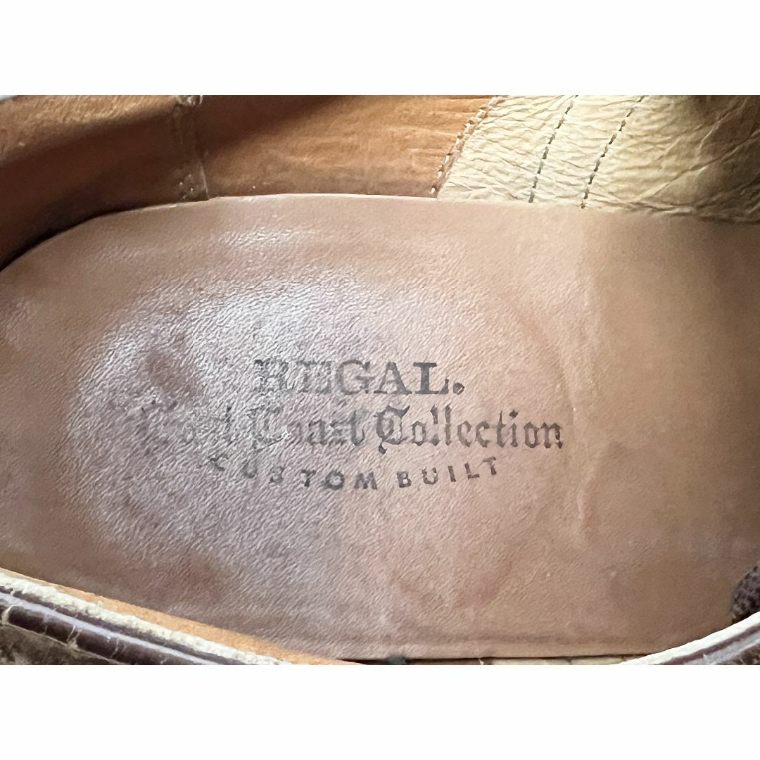 REGAL(リーガル)のREGAL East Coast 25.5EE スエードドレスシューズ 茶 メンズの靴/シューズ(ドレス/ビジネス)の商品写真