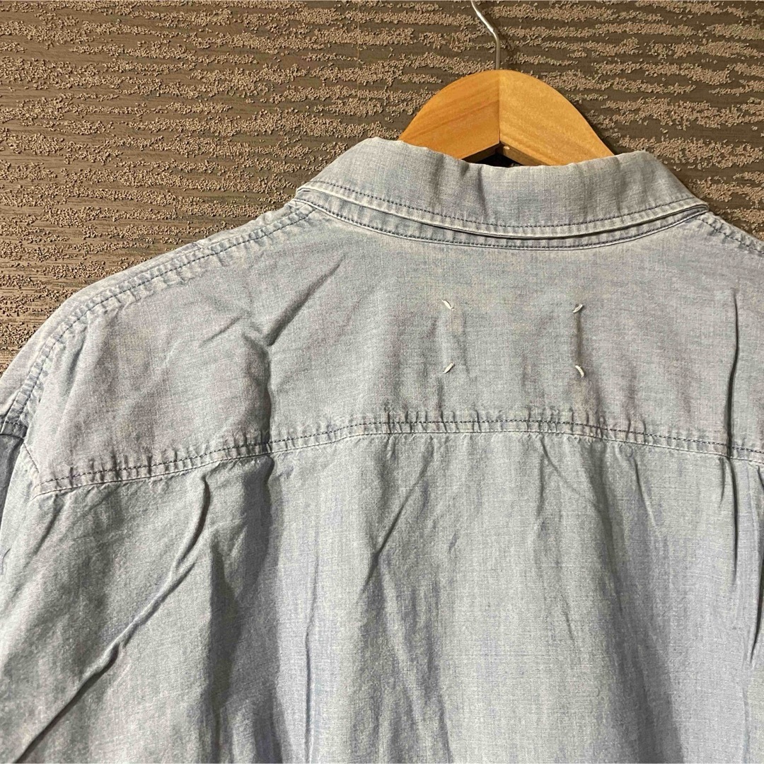 Maison Martin Margiela(マルタンマルジェラ)のMaison Martin Margiela ライト デニム シャツ 50 メンズのトップス(シャツ)の商品写真