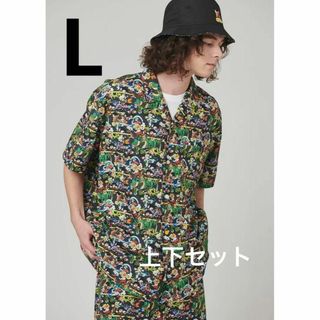 グラニフ(Design Tshirts Store graniph)のLサイズ　ドラゴンボール　ビッグシルエットシャツ＆ショートパンツ　グラニフ(その他)