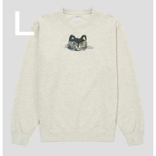 グラニフ(Design Tshirts Store graniph)のＬサイズ　 100万回生きたねこ　グラニフ　　スウェット(トレーナー/スウェット)