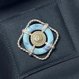 シャネル(CHANEL)の希少品 シャネルCHANELブレイク・ライフセーバー・ライフブイ・ブローチ(ブローチ/コサージュ)