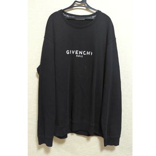 ジバンシィ(GIVENCHY)のGIVENCHY ロゴプリント トレーナー_BLACK(スウェット)