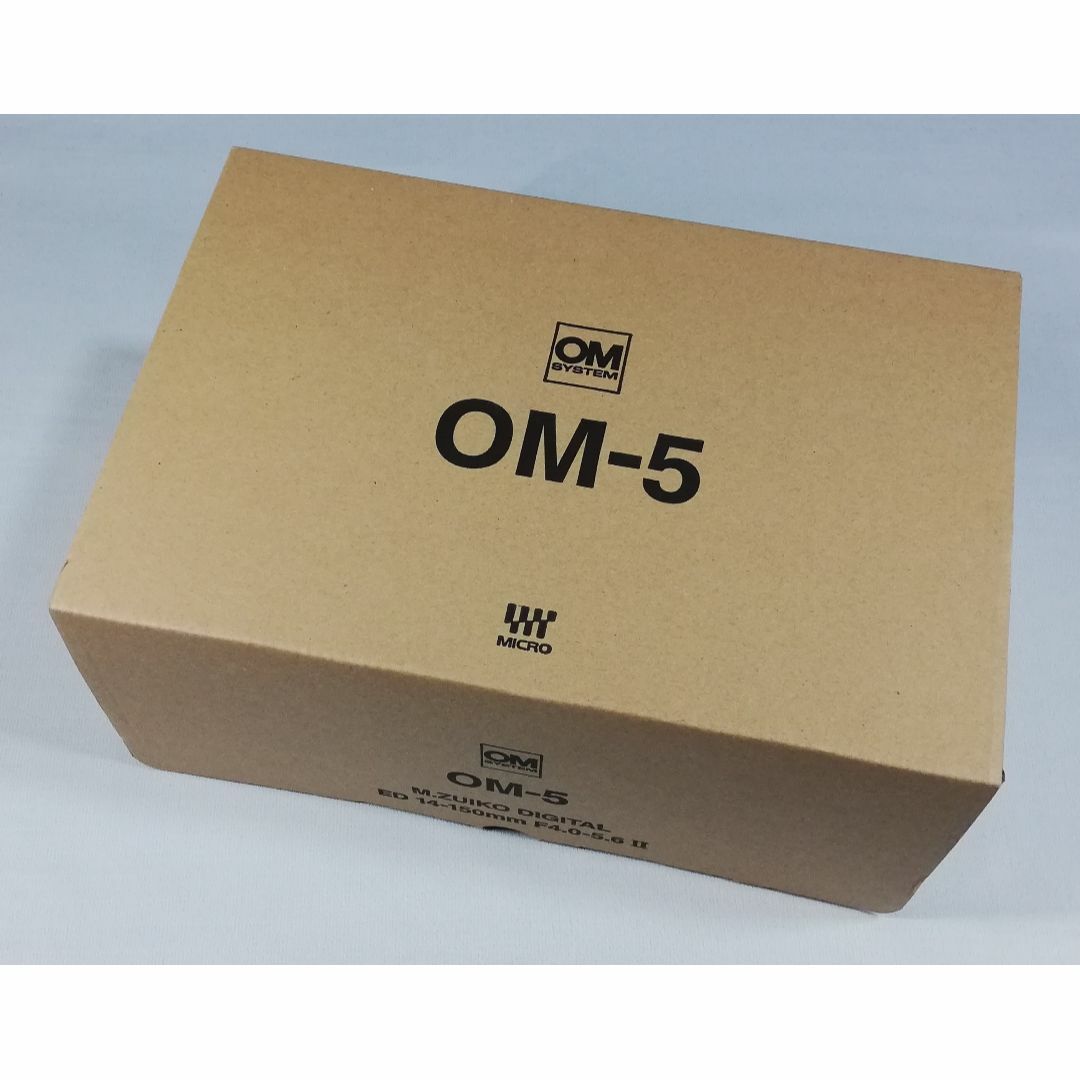 OLYMPUS(オリンパス)の新品 OM SYSTEM OM-5 クロ ボディ 1年保証 大手量販店購入 スマホ/家電/カメラのカメラ(ミラーレス一眼)の商品写真