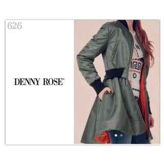 DENNYROSE - 626◆美品◆デニーローズ ◆ma-1 ヘムライン 中綿 コート ミリタリー◆