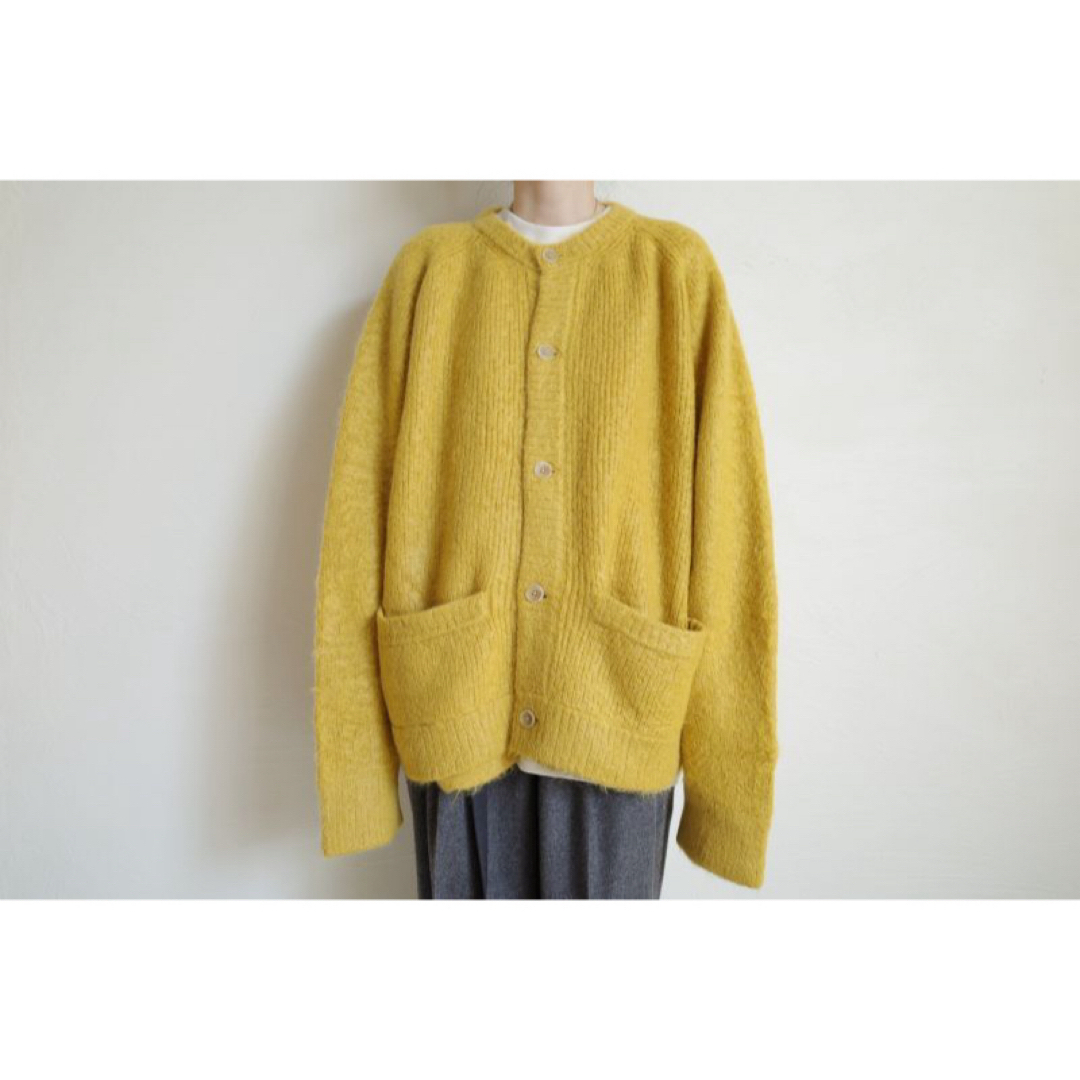 stein(シュタイン)のstein SUPER KID MOHAIR CARDIGAN メンズのトップス(カーディガン)の商品写真