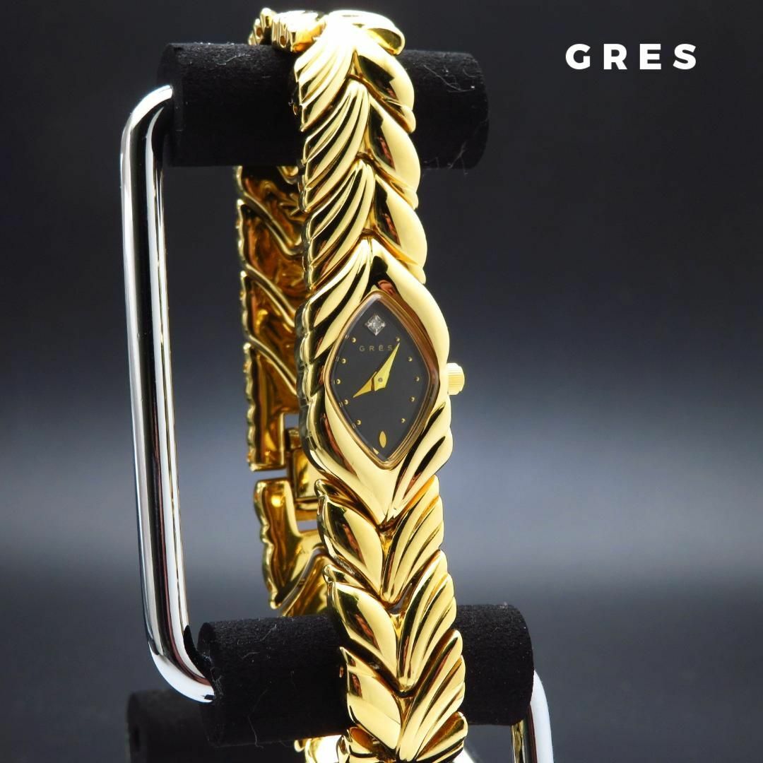 GRES - GRES ブレスレットウォッチ ゴールド 1P の通販 by GRES - GRES ブレスレットウォッチ ゴールド 1P の通販 by