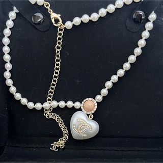 CHANEL - 5814 シャネル ココマーク ラインストーン GP ネックレス CHANEL - 5814 シャネル ココマーク ラインストーン GP ネックレス