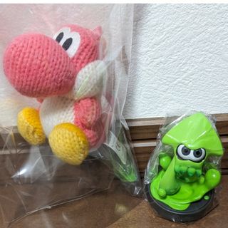 ニンテンドウ(任天堂)のamiibo あみぐるみヨッシー スプラトゥーン イカ アミーボ(その他)