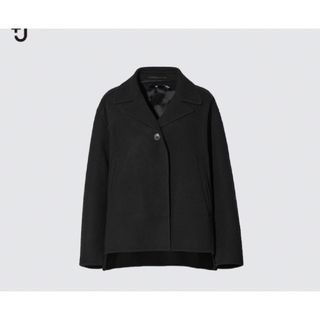 ユニクロ(UNIQLO)のUNIQLO ＋ｊダブルフェイスジャケット(ピーコート)