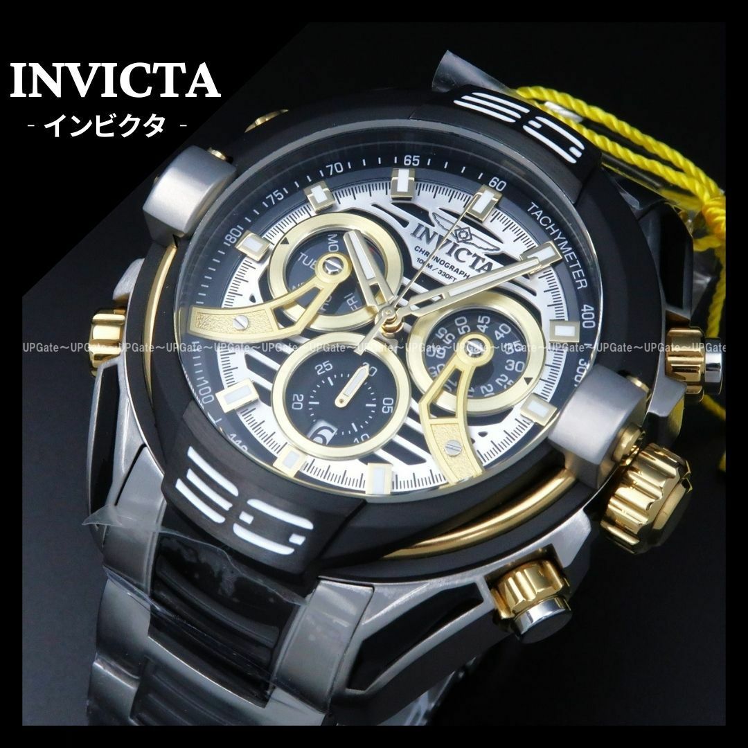 INVICTA(インビクタ)の個性的デザイン★スイスムーブ搭載 INVICTA Mammoth 37525 メンズの時計(腕時計(アナログ))の商品写真