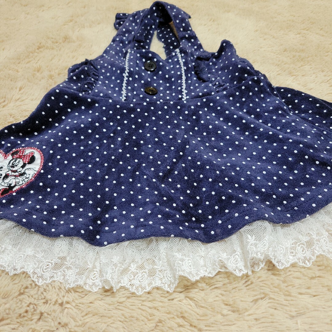 Disney(ディズニー)の美品　ディズニー☆ミニーちゃんスカート　80 キッズ/ベビー/マタニティのベビー服(~85cm)(スカート)の商品写真