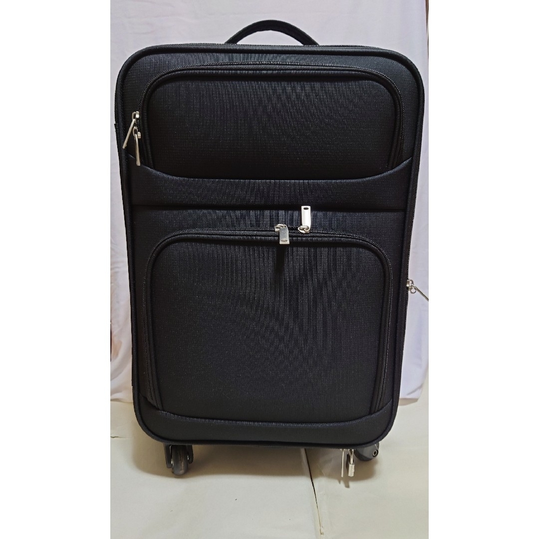 キャリーバッグ キャリーケース 旅行 出張 ブラック 黒 美品 レディースのバッグ(スーツケース/キャリーバッグ)の商品写真