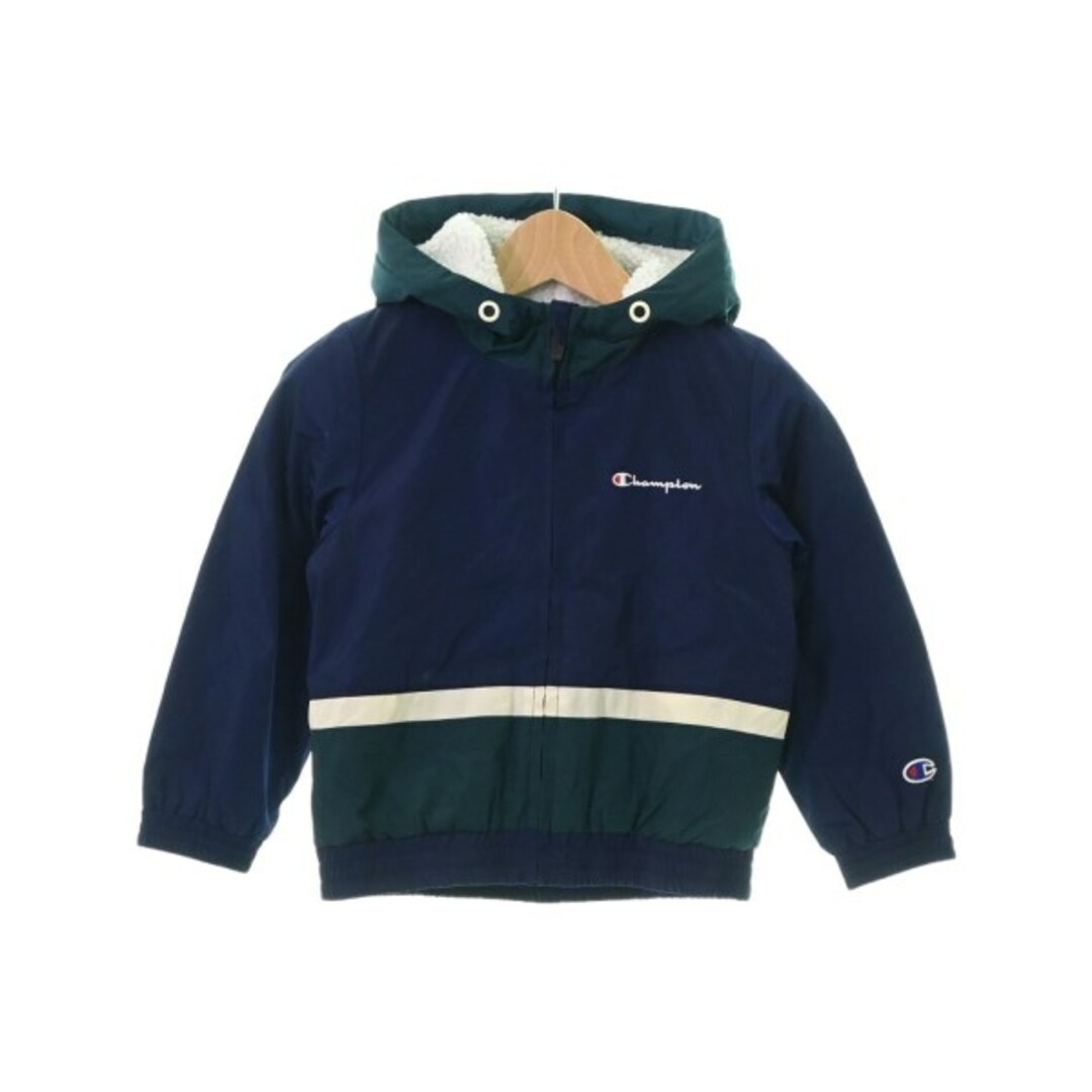 Champion(チャンピオン)のCHAMPION チャンピオン ブルゾン（その他） 110 紺x緑 【古着】【中古】 キッズ/ベビー/マタニティのキッズ服女の子用(90cm~)(ジャケット/上着)の商品写真