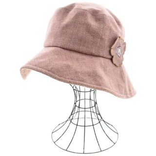 クロエ(Chloe)のChloe クロエ ハット - ピンク 【古着】【中古】(ハット)