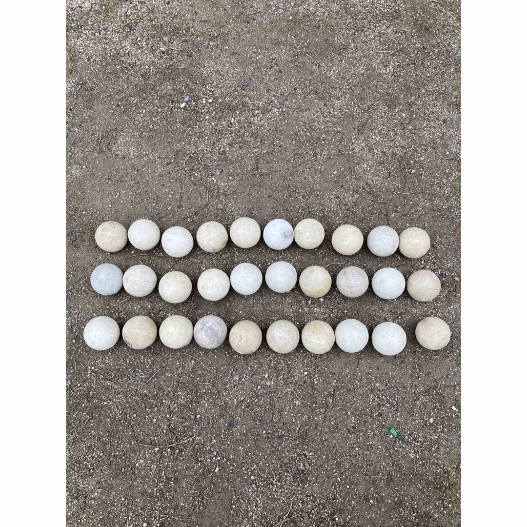 ソフトボール【2号球】30球セット スポーツ/アウトドアの野球(ボール)の商品写真