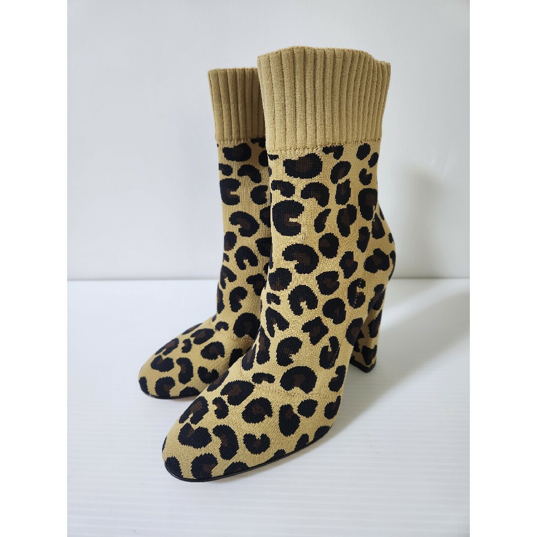 Gianvito Rossi/ジャンヴィットロッシ ソックスブーツ レオパード Gianvito Rossi/ジャンヴィットロッシ ソックスブーツ レオパード