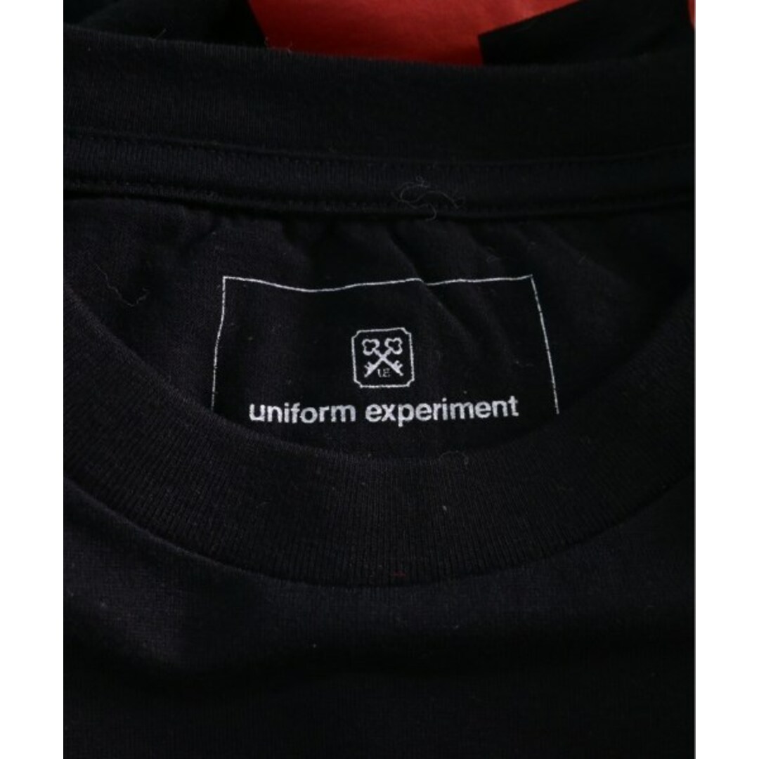 uniform experiment(ユニフォームエクスペリメント)のuniform experiment Tシャツ・カットソー 2(M位) 黒 【古着】【中古】 メンズのトップス(Tシャツ/カットソー(半袖/袖なし))の商品写真