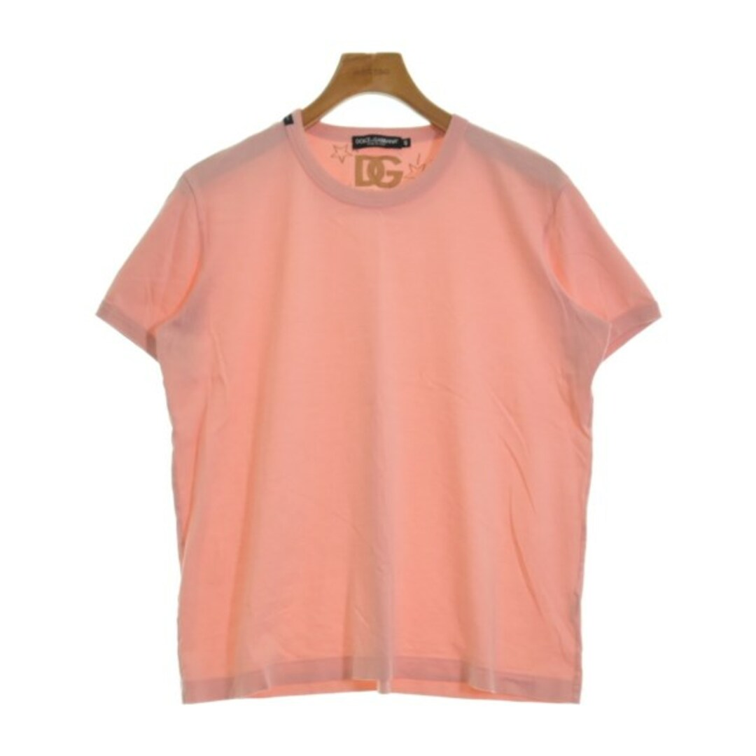 DOLCE&GABBANA(ドルチェアンドガッバーナ)のDOLCE&GABBANA Tシャツ・カットソー 48(L位) ピンク 【古着】【中古】 メンズのトップス(Tシャツ/カットソー(半袖/袖なし))の商品写真