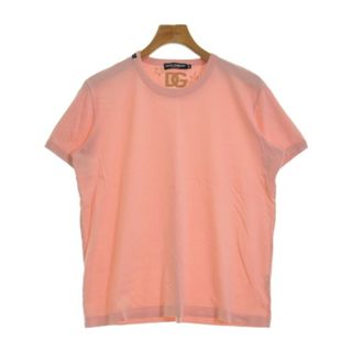 ドルチェアンドガッバーナ(DOLCE&GABBANA)のDOLCE&GABBANA Tシャツ・カットソー 48(L位) ピンク 【古着】【中古】(Tシャツ/カットソー(半袖/袖なし))