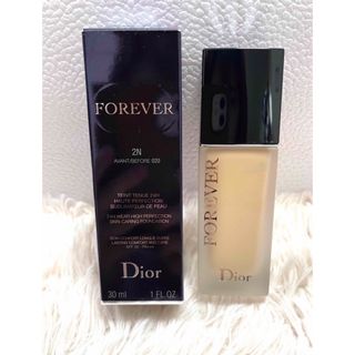 ディオール(Dior)のDior ディオールスキンフォーエヴァーフルイドマット 2N(ファンデーション)