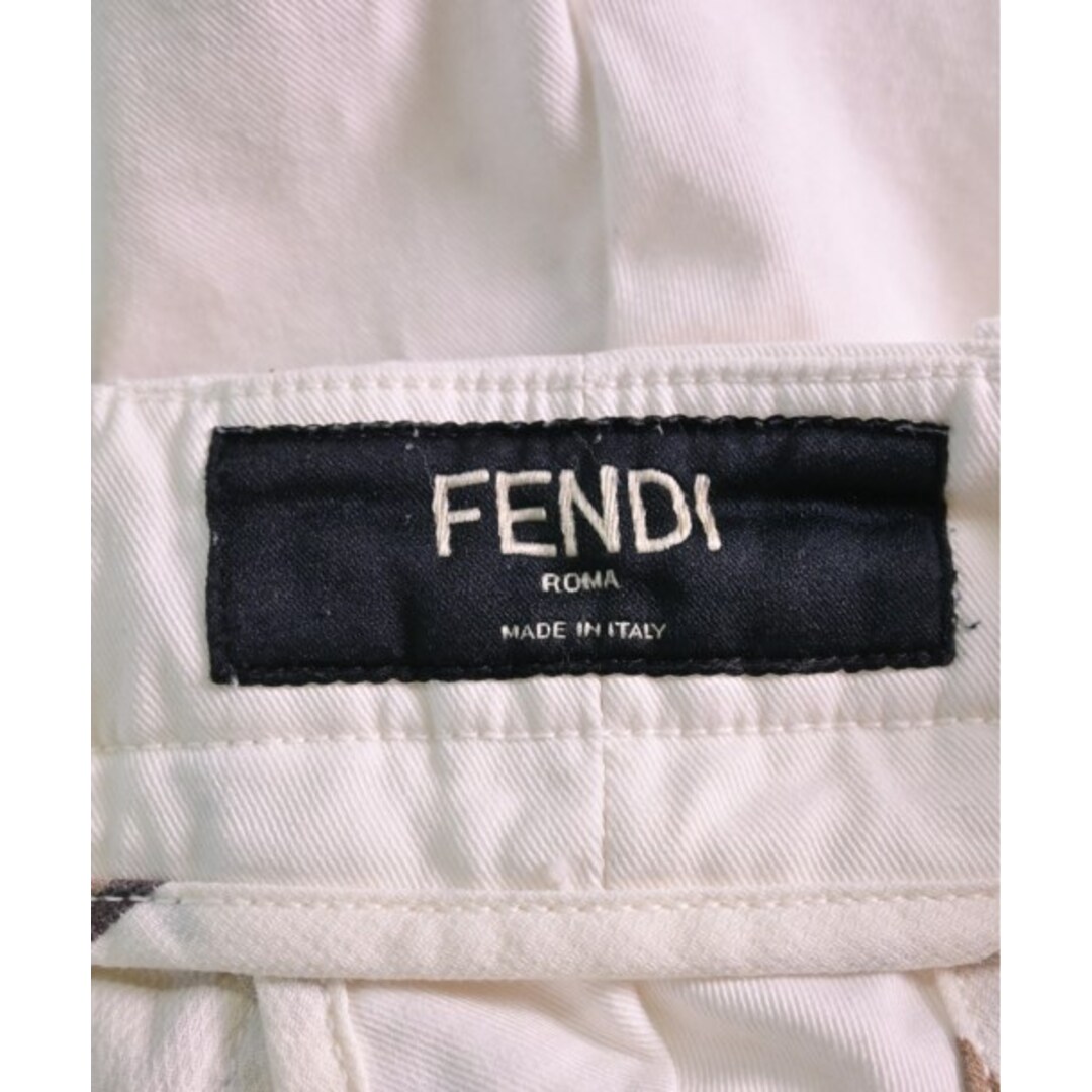 FENDI(フェンディ)のFENDI フェンディ パンツ（その他） 52(XXL位) 白 【古着】【中古】 メンズのパンツ(その他)の商品写真