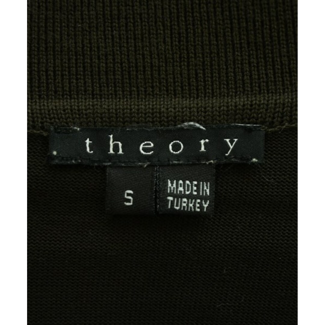 theory(セオリー)のTheory セオリー ニット・セーター 38(S位) 茶 【古着】【中古】 メンズのトップス(ニット/セーター)の商品写真