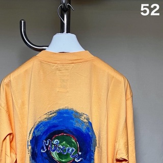 新品 52 23ss MARNI ロゴTシャツ ロゴT 黄色 イエロー 5879(Tシャツ/カットソー(半袖/袖なし))