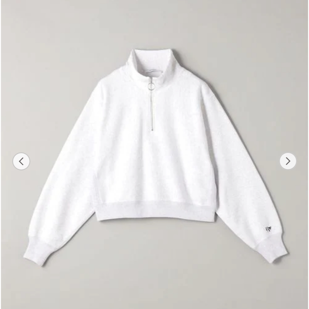 PHEENY - 24SS 新品 <PHEENY> フレンチテリー ハーフジップ PHEENY - 24SS 新品 <PHEENY> フレンチテリー ハーフジップ