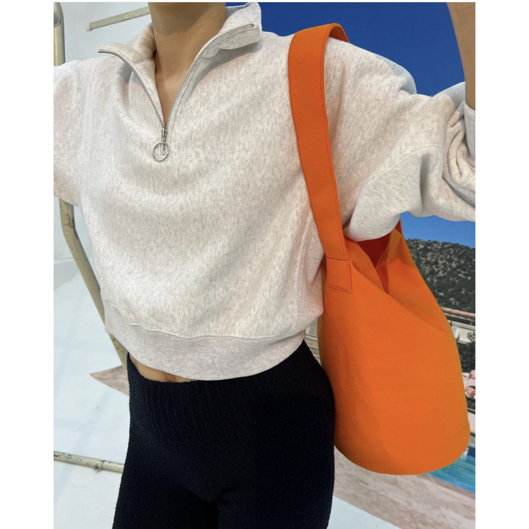 PHEENY - 24SS 新品 <PHEENY> フレンチテリー ハーフジップ PHEENY - 24SS 新品 <PHEENY> フレンチテリー ハーフジップ