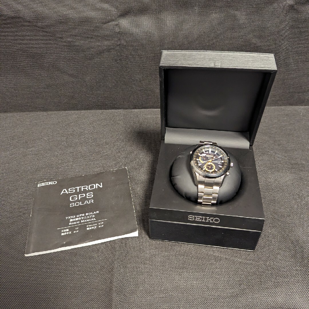 ❗最終値下げ❗★美品★アストロンSBXA005　チタンモデル　セイコー メンズの時計(腕時計(アナログ))の商品写真