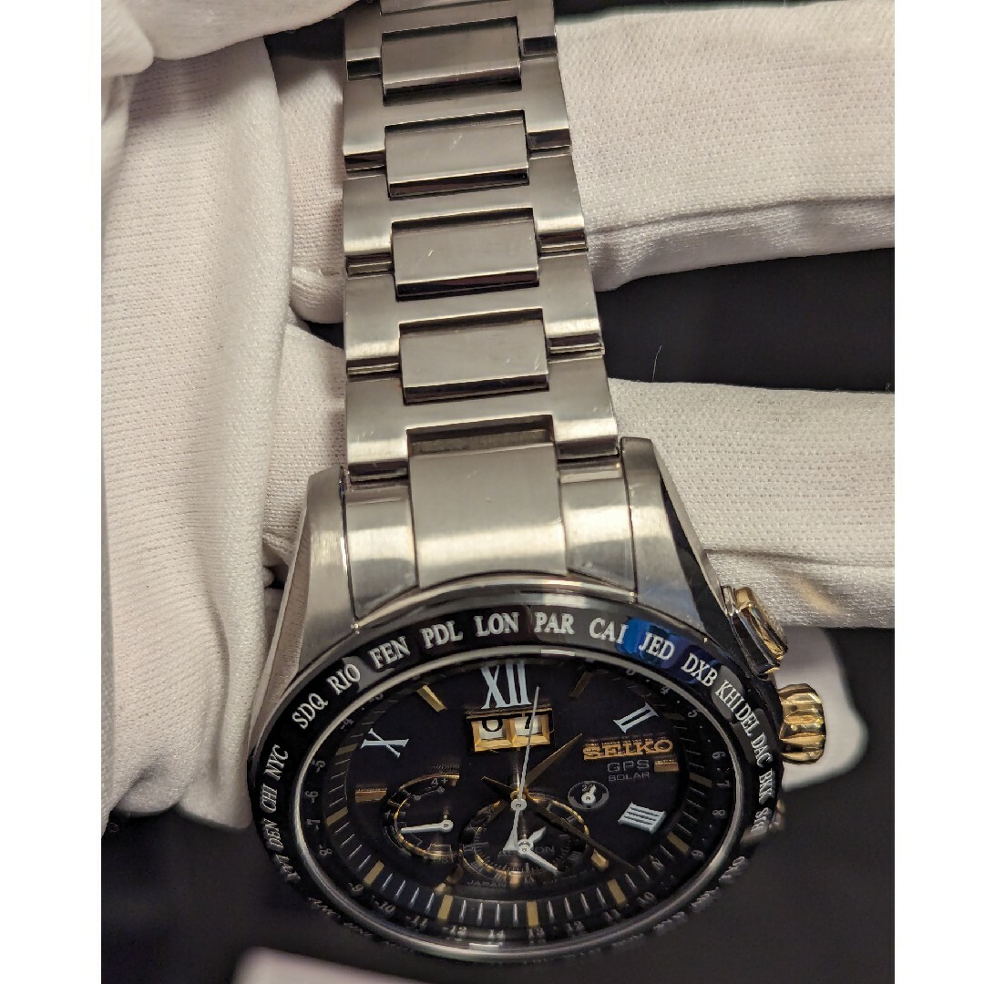 SEIKO(セイコー)の❗最終値下げ❗★美品★アストロンSBXB139 チタンモデル　ビックデイト メンズの時計(腕時計(アナログ))の商品写真