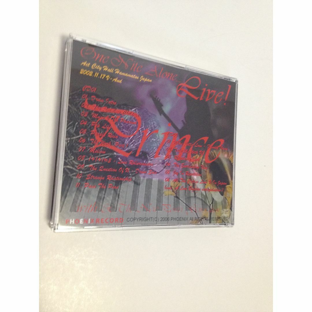 Prince Live in アクトシティ浜松 コレクターズ  2CD エンタメ/ホビーのCD(ポップス/ロック(洋楽))の商品写真