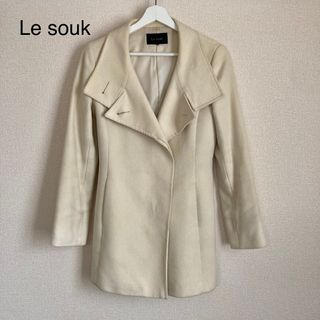 ルスーク(Le souk)の【Le souk ルスーク】コート　白/ホワイト(その他)