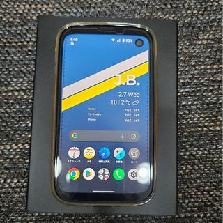 バルミューダ(BALMUDA)のBALMUDA Phone ソフトバンク A101BM ブラック(スマートフォン本体)