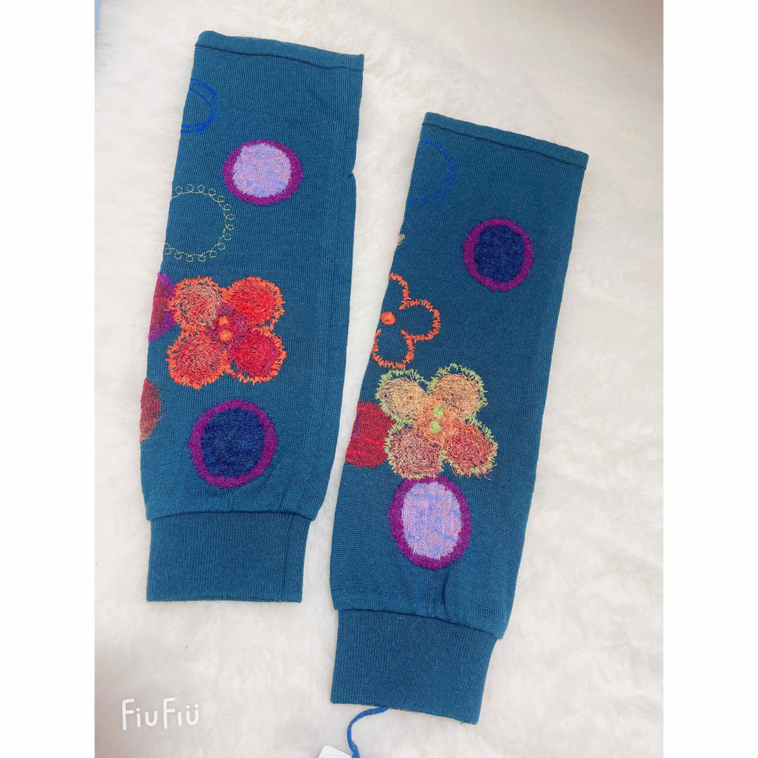 FUGA(フーガ)のFUGA FUGA 佐藤繊維 アームカバー m&kyoko エムアンドキョウコ レディースのファッション小物(手袋)の商品写真