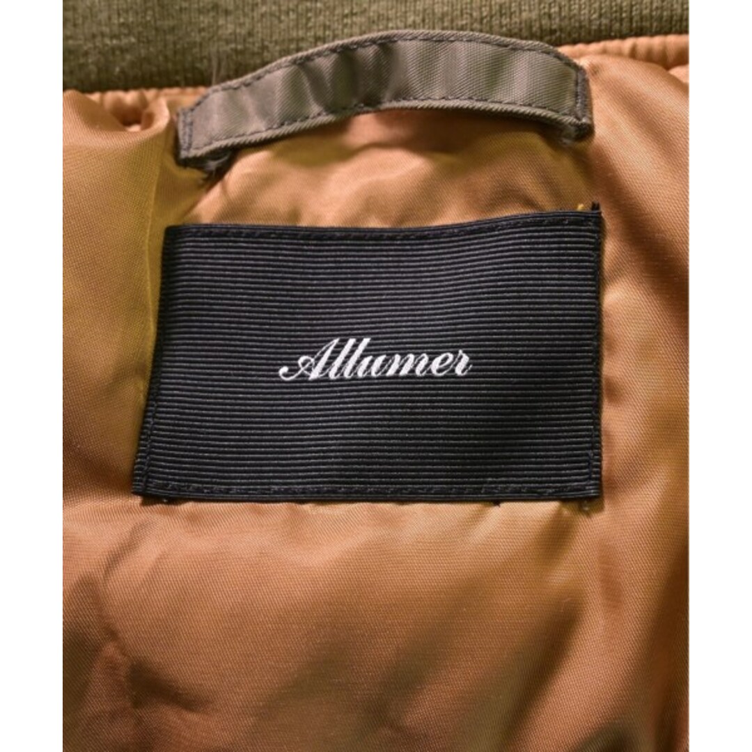 Allumer(アリュメール)のAllumer アリュメール ミリタリーブルゾン F カーキ 【古着】【中古】 レディースのジャケット/アウター(ミリタリージャケット)の商品写真