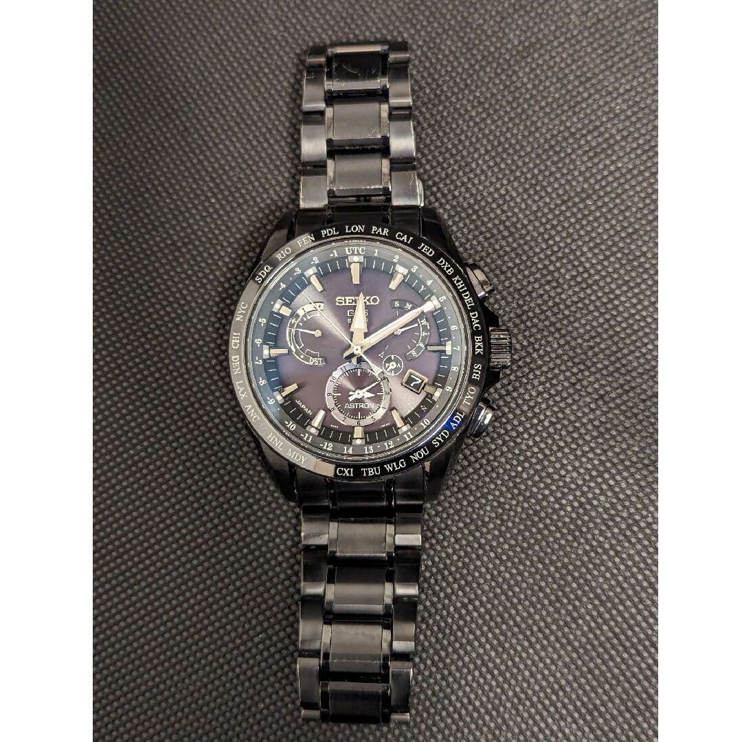 SEIKO(セイコー)の❗最終値下げ❗アストロンSBXB049 チタンモデル　オールブラック メンズの時計(腕時計(アナログ))の商品写真