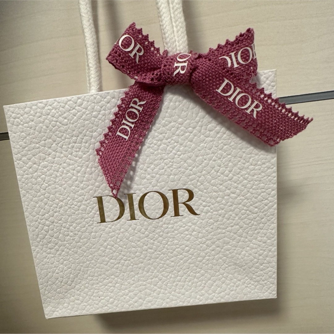 Dior(ディオール)のメゾンクリスチャンディオール グリディオール ホワイト巾着ポーチ レディースのファッション小物(ポーチ)の商品写真