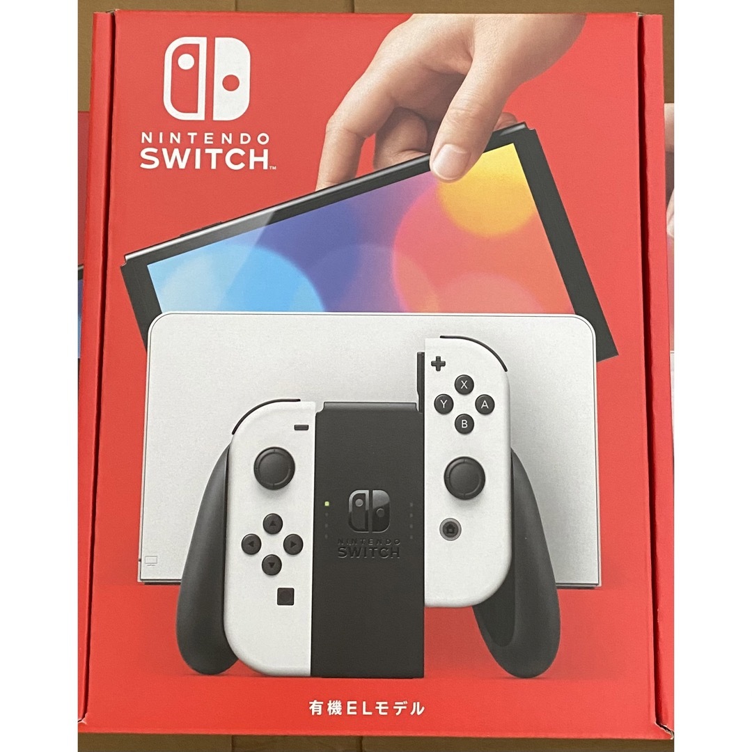 家庭用ゲーム機本体任天堂　Switch 有機ELモデル　本体　ホワイト　新品未使用