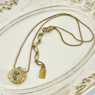 正規品 イヴサンローラン ゴールド ネックレス ラインストーン シェル YSL | フリマアプリ ラクマ 正規品 イヴサンローラン ゴールド ネックレス ラインストーン シェル YSL | フリマアプリ ラクマ