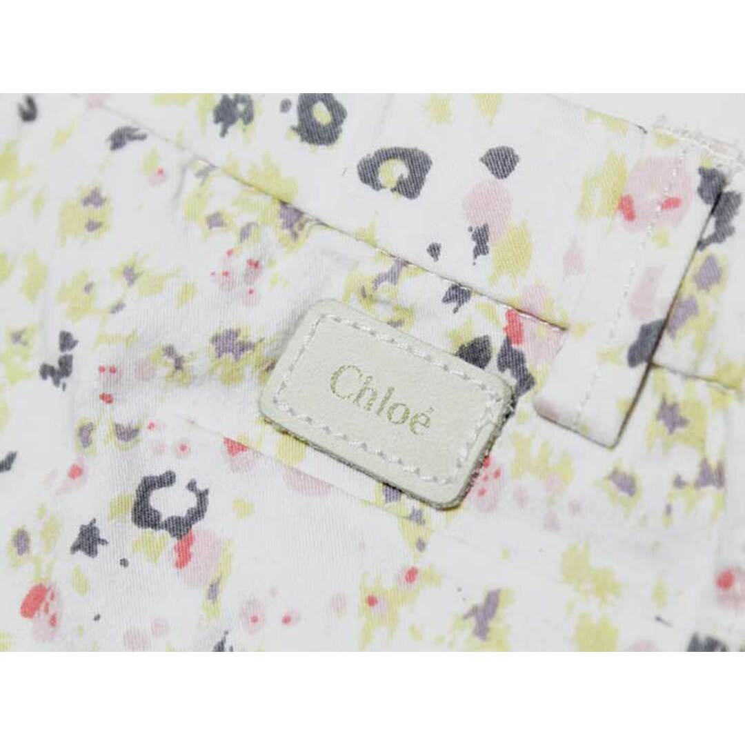 Chloe(クロエ)の【春夏物 新入荷!】‡クロエ/Chloe‡104cm ショートパンツ/ハーフパンツ/半ズボン/短パン 白系【中古】子供服 キッズ kids 女の子 春夏 bottoms 602042 キッズ/ベビー/マタニティのキッズ服女の子用(90cm~)(パンツ/スパッツ)の商品写真