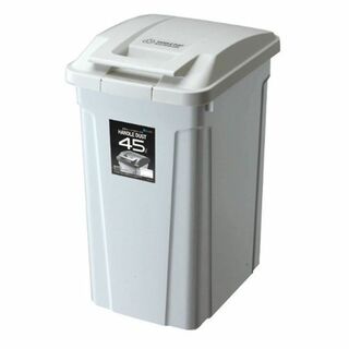 【色: ホワイト】アスベル フタ付きゴミ箱 SPハンドル付ダストボックス しっか(ごみ箱)