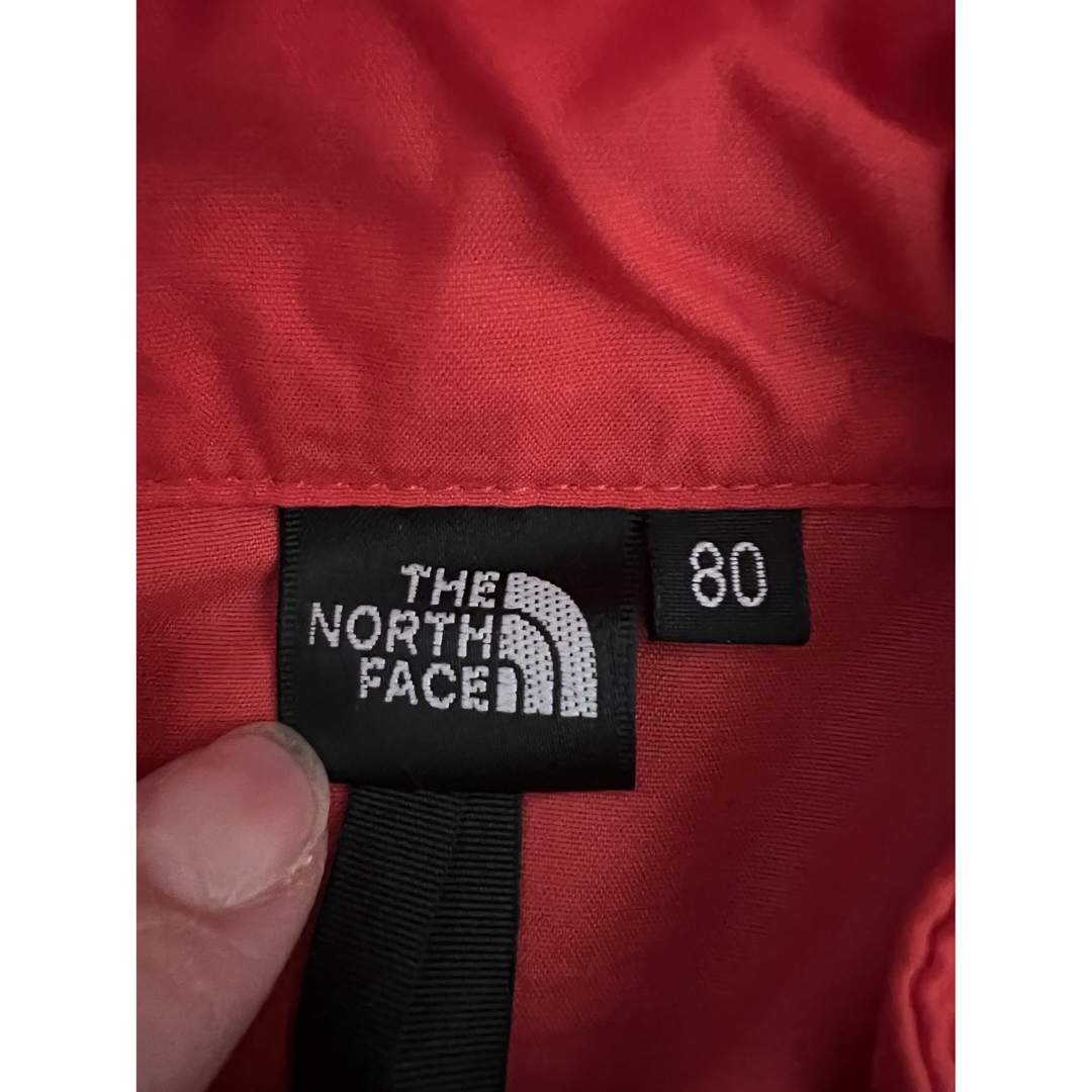 THE NORTH FACE(ザノースフェイス)のTHE NORTH FACE ノースフェイス  ナイロンパーカ  80サイズ キッズ/ベビー/マタニティのベビー服(~85cm)(ジャケット/コート)の商品写真