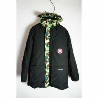 アベイシングエイプ(A BATHING APE)の新品APEエイプCANADA GOOSEカナダグース ジャケット125O▲(ダウンジャケット)