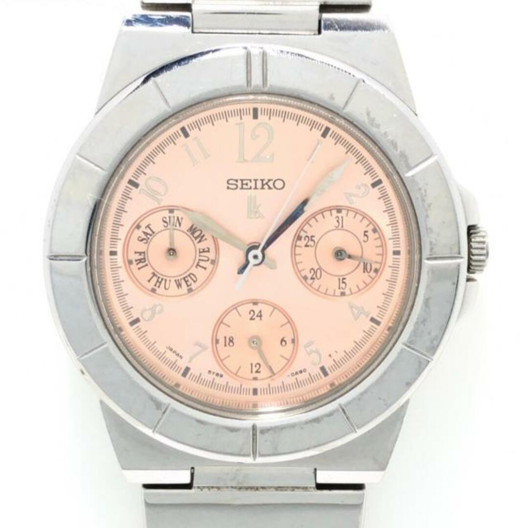 稼働品　SEIKO LUKIA　セイコールキア腕時計　5Y89-0B305Y89-0B30