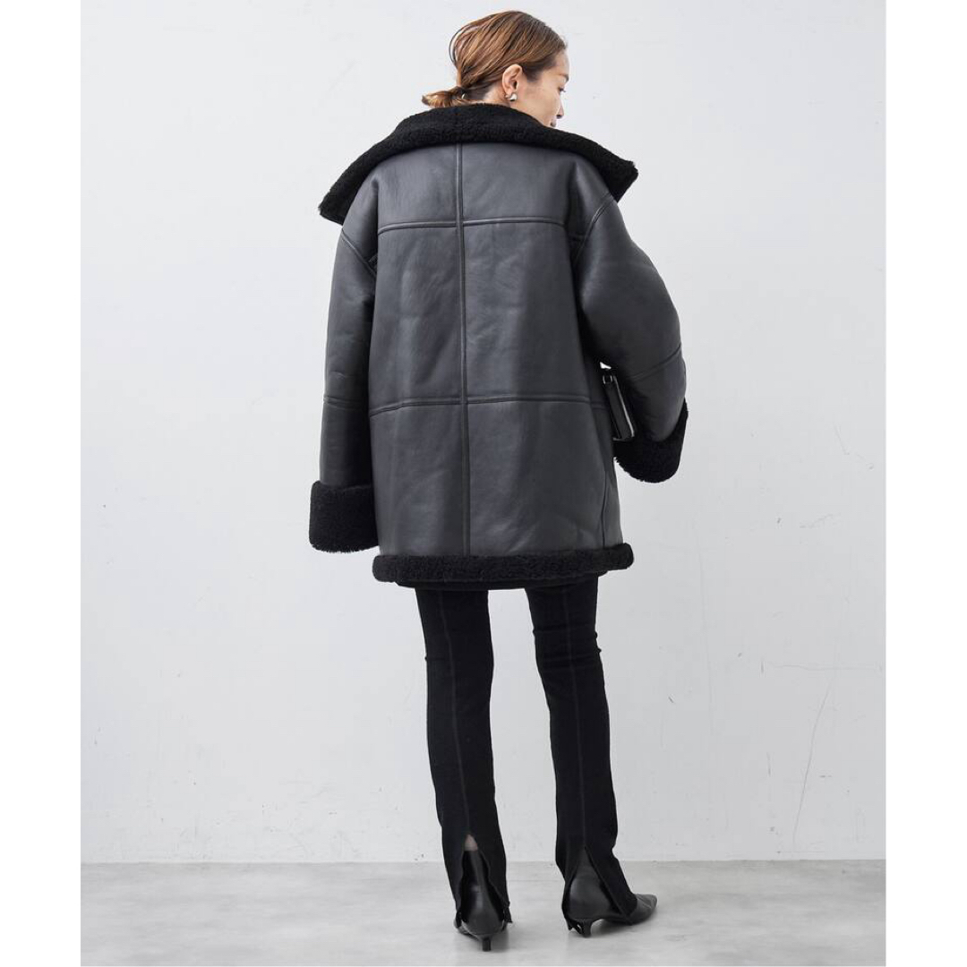 DEUXIEME CLASSE(ドゥーズィエムクラス)の【TOTEME/トーテム】 Signature Shearling Jacket レディースのジャケット/アウター(ムートンコート)の商品写真