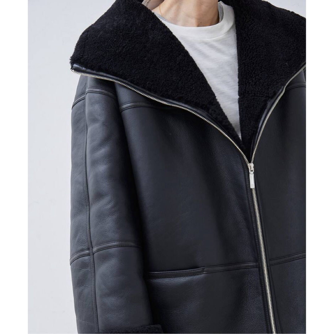 DEUXIEME CLASSE(ドゥーズィエムクラス)の【TOTEME/トーテム】 Signature Shearling Jacket レディースのジャケット/アウター(ムートンコート)の商品写真