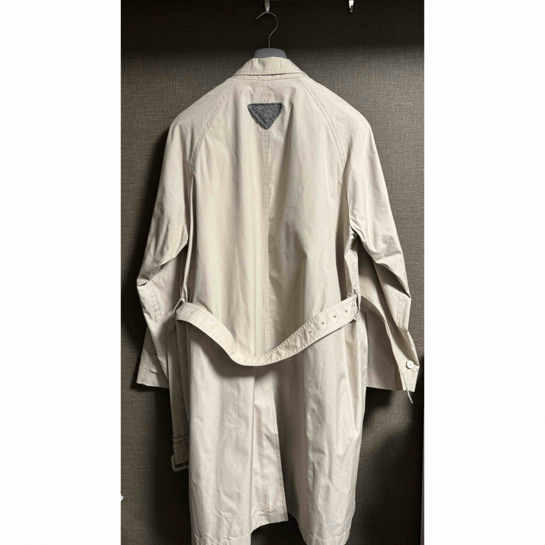 PRADA(プラダ)のprada コットンブレンド オーバーコート 新品 48  ステンカラーコート メンズのジャケット/アウター(ステンカラーコート)の商品写真