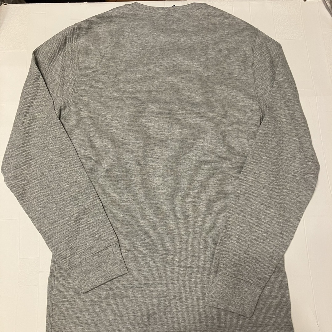 Ralph Lauren(ラルフローレン)のメンズL ラルフローレン　ギフトベア刺繍　ワッフルロンT グレー メンズのトップス(Tシャツ/カットソー(七分/長袖))の商品写真
