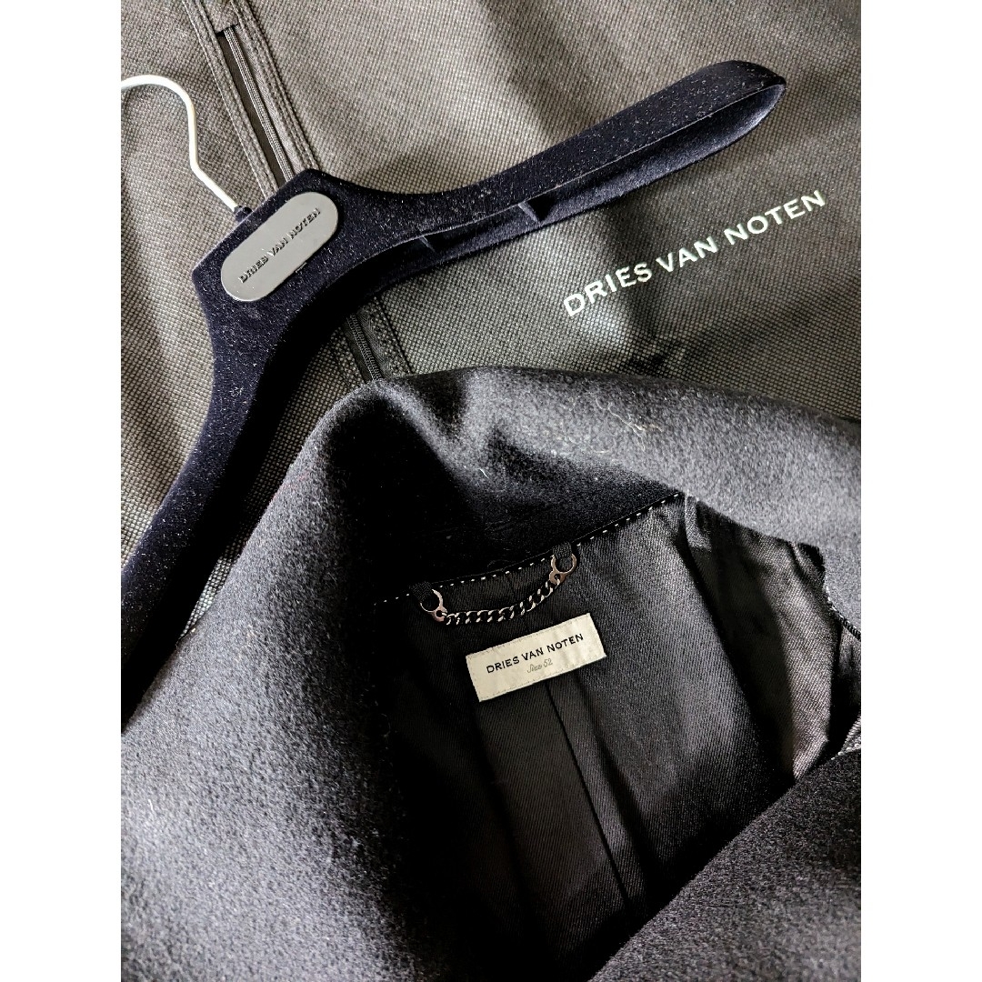 DRIES VAN NOTEN(ドリスヴァンノッテン)の至極美品　2019/20aw ドリス・ヴァン・ノッテン ダブルブレスト　コート メンズのジャケット/アウター(チェスターコート)の商品写真